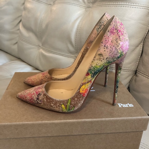 Christian Louboutin Cork Blooming So Kate 120 - Picture 4 of 8